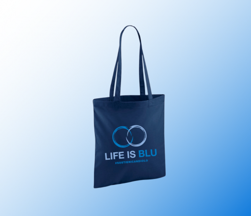 Tote Bag Life is Blu