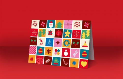 Mosaico - Biglietto di Natale