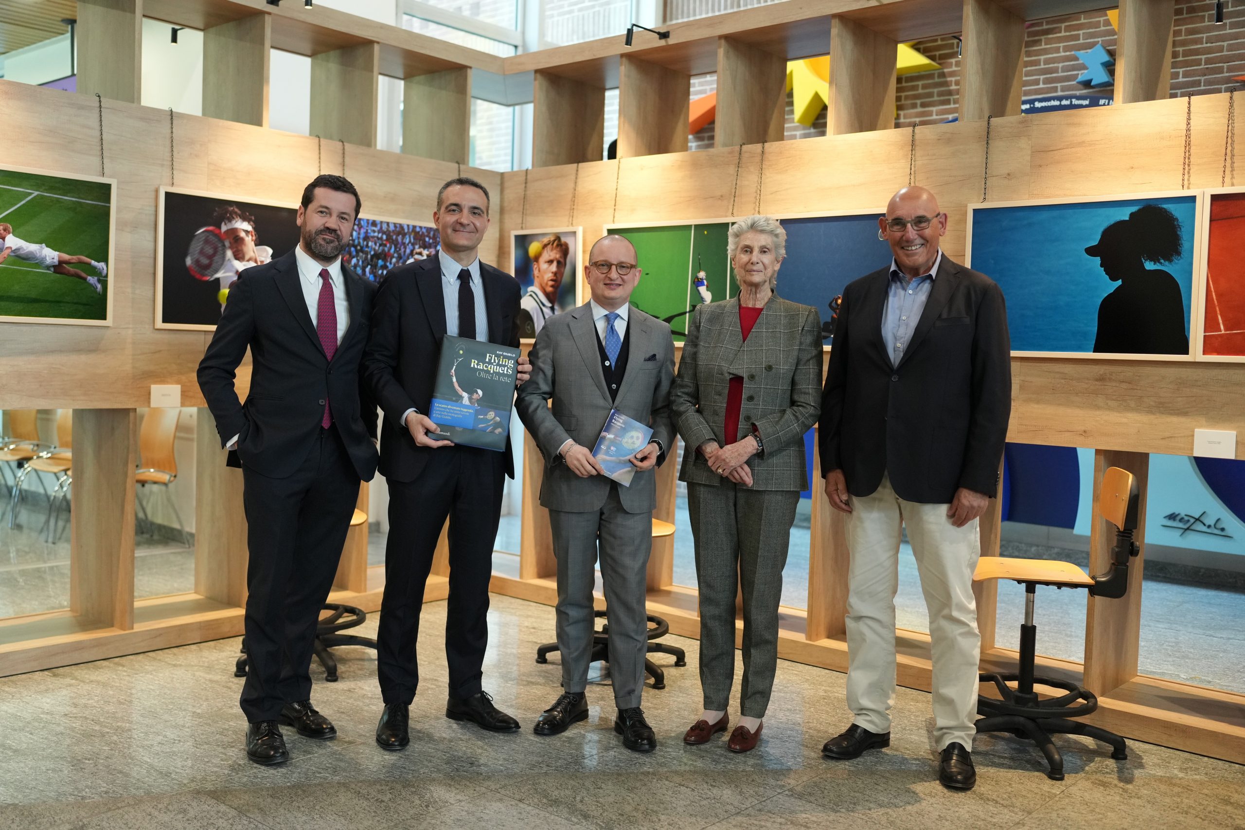 Ray Giubilo. Flying Racquets - Oltre la rete Copie Autografate - immagine 2