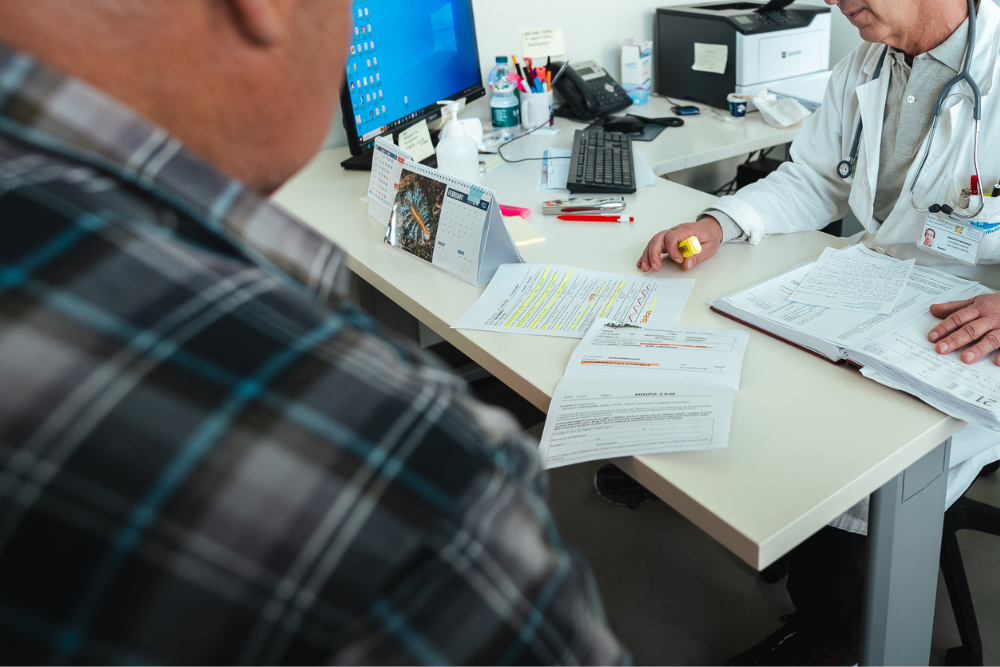 Paziente in attesa di conoscere risultato su screening tumore della prostata