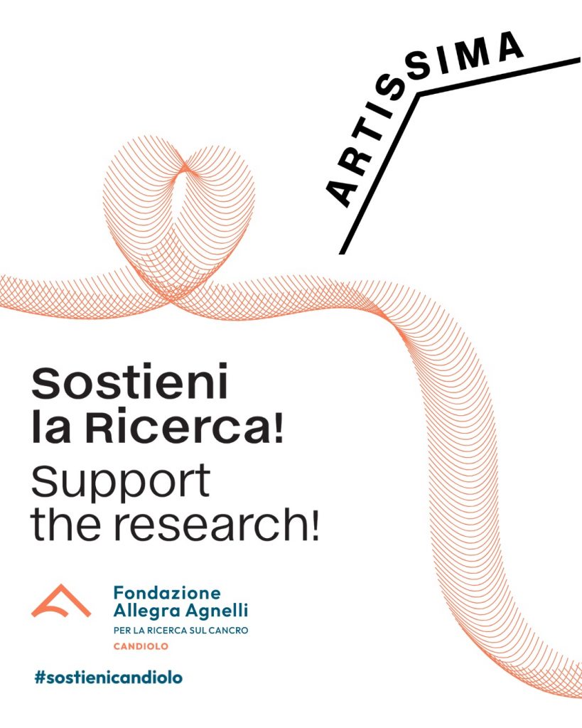 Artissima 2026 e Fondazione Allegra Agnelli per la Ricerca sul Cancro - Candiolo: Sostieni la Ricerca